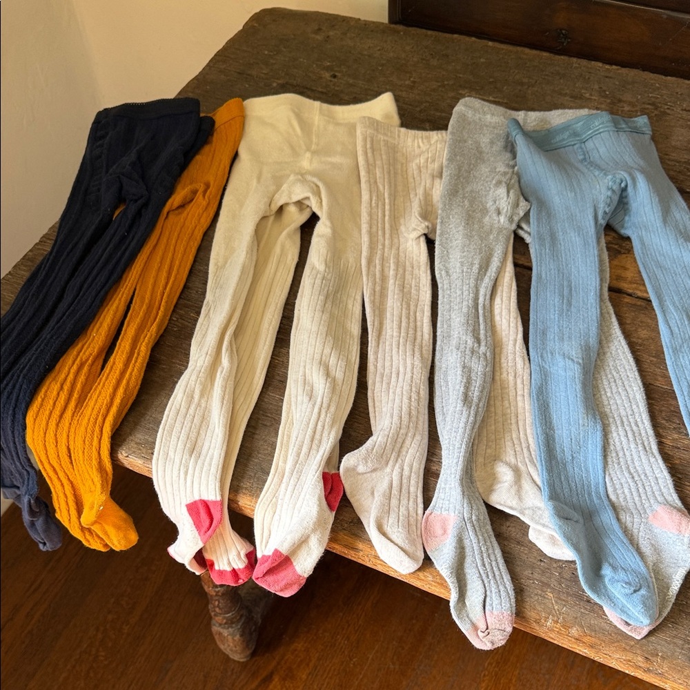 Tights 3-4y Boden collegian Zara well loved some wear 🩷
